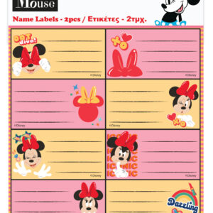 Disney Mimmi Pigg anteckningsetiketter 16-pack