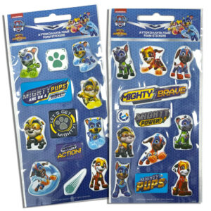 Paw Patrol Knights puffiga svampklistermärken