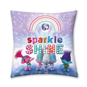 Trolls Sparkle dekorativ kudde 40x40 cm