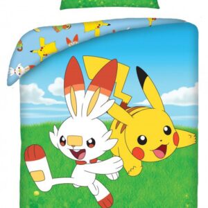 Pokémon påslakanset 140x200 cm, 70x90 cm