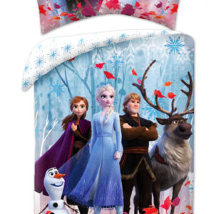 Disney Frozen Leaf påslakanset 140x200 cm, 70x90 cm