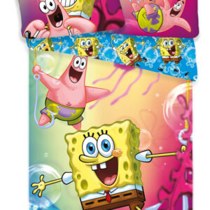 SpongeBob BikiniBottom påslakanset 140x200 cm, 70x90 cm