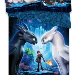 How To Train Your Dragon Cave påslakan 140x200 cm, 70x90 cm