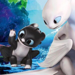 How To Train Your Dragon Little Kin badhandduk, strandhandduk 70x140 cm