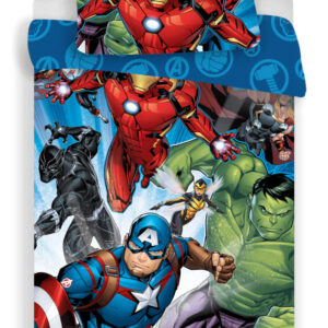 Avengers Brands påslakanset 140x200 cm, 70x90 cm