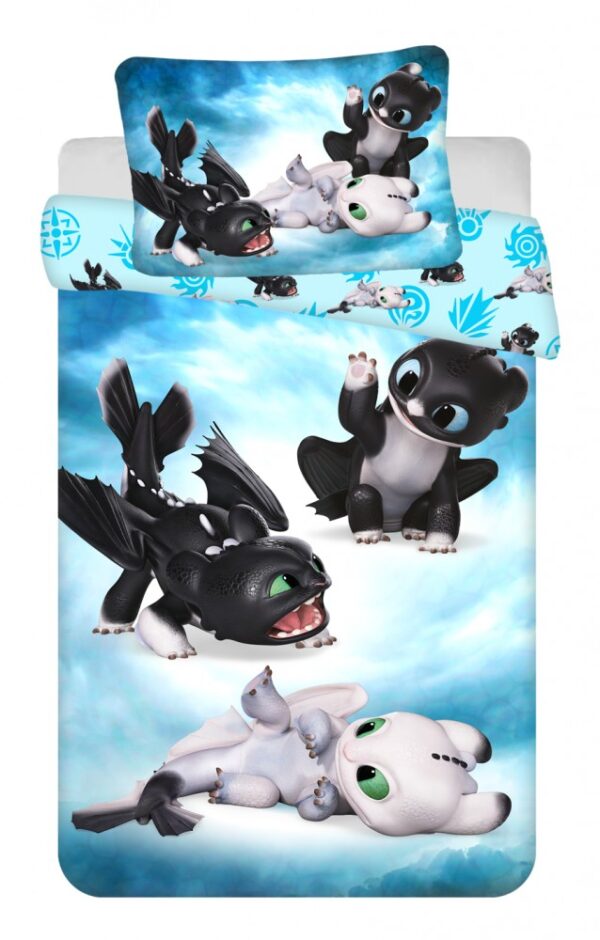 How To Train Your Dragon Babies barnsängkläder 100x135 cm, 40x60 cm