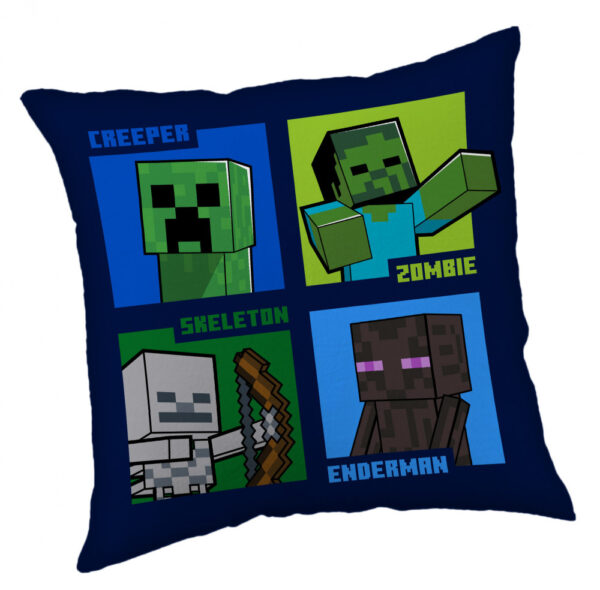Minecraft Mob Callout dekorativ kudde 40x40 cm