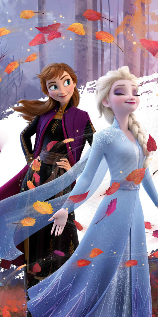Disney Frost Löv badhandduk, strandhandduk 70x140 cm