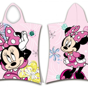 Disney Mimmi Pigg Bow strandhandduk poncho 50x115 cm