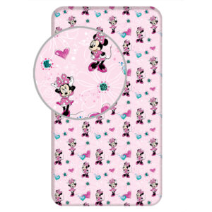 Disney Mimmi Pigg Blommor Resårlakan 90x200 cm