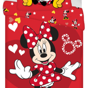Disney Mimmi Pigg Love & Stars påslakan 140x200 cm, 70x90 cm