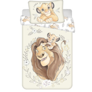 Disney Lejonkungen Simba barns påslakanset 100x135 cm, 40x60 cm