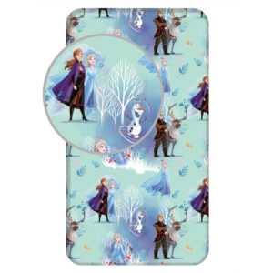 Disney Frozen dra på lakan med resår 90x200 cm