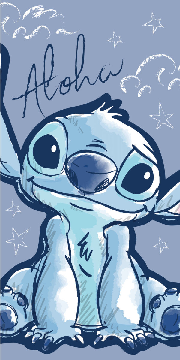 Disney Lilo and Stitch Aloha strandhandduk 70x140 cm