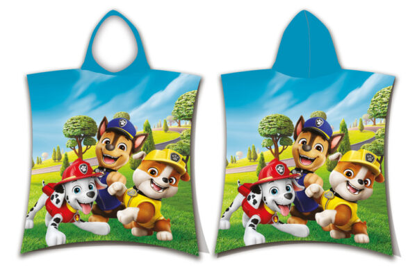 Paw Patrol Funny Day strandhandduk poncho 50x115 cm