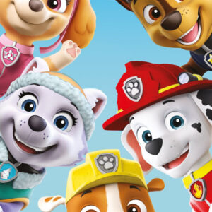 Paw Patrol Happy Glance badhandduk, strandhandduk 70x140 cm