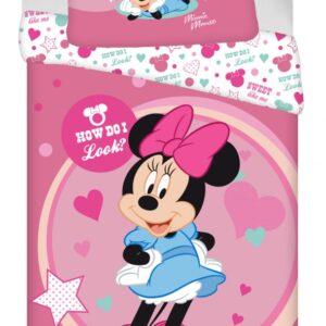Disney Mimmi Pigg Bäddset 140x200 cm, 70x90 cm mikrofiber