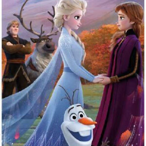Disney Frozen Wind badhandduk, strandhandduk 70x140 cm