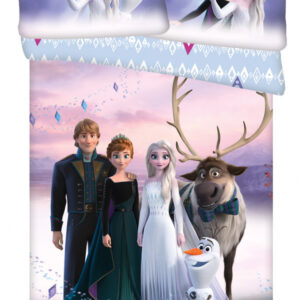 Disney Frozen vinterlandskap påslakan för barn 100x135 cm, 40x60 cm
