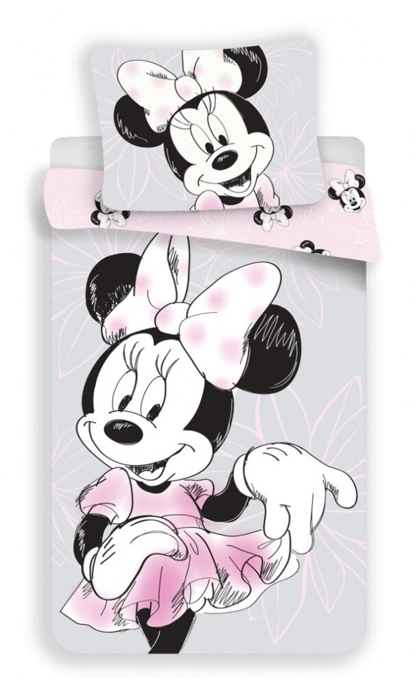 Disney Mimmi Pigg påslakanset / bäddset 140x200 cm, 70x90 cm