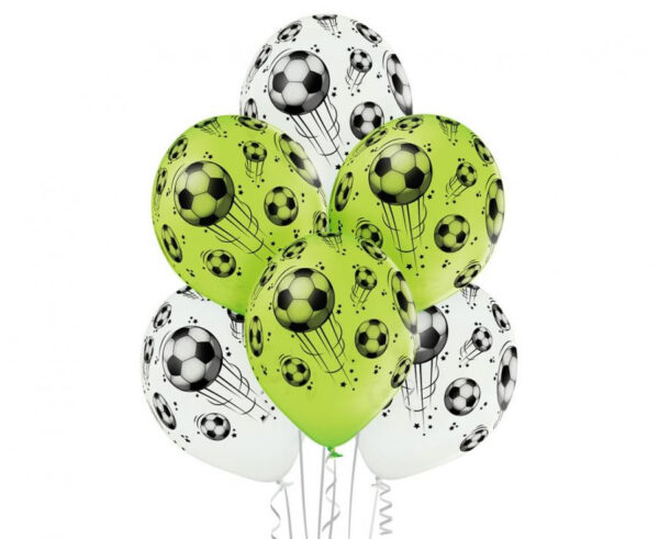 Football ballonger 6-pack 30 cm