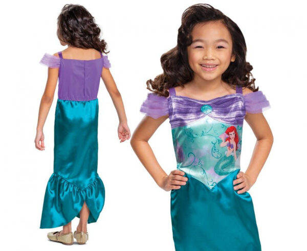 Disney Princess Ariel Maskeraddräkt 7-8 år