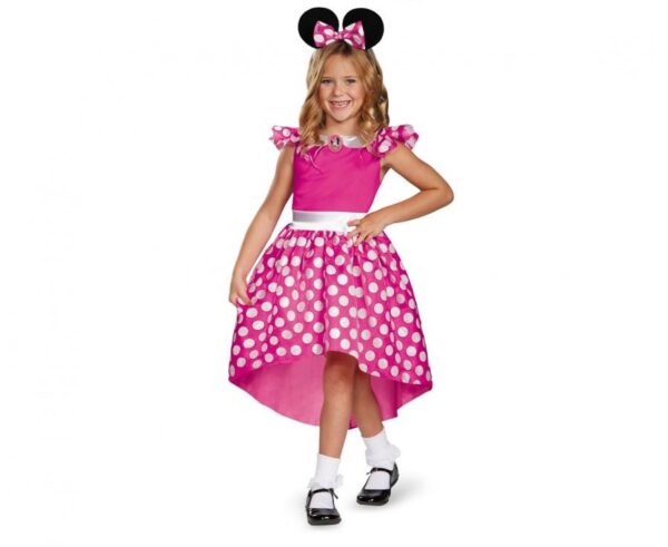 Disney Mimmi Pigg rosa dräkt 5-6 år