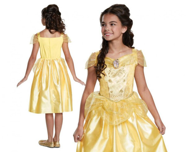 Disney Princess Belle-dräkt 7-8 år