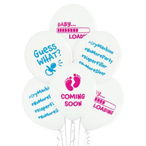 Baby Loading-ballonger, 6 st 12 tum (30 cm)
