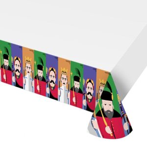 Party Royal Kings plastduk 132x182 cm