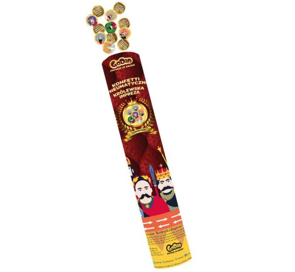Party Royal Kings Konfettikanon 30 cm