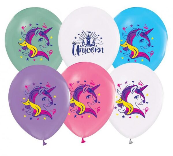 Unicorn Spell ballonger, 5 st 30 cm