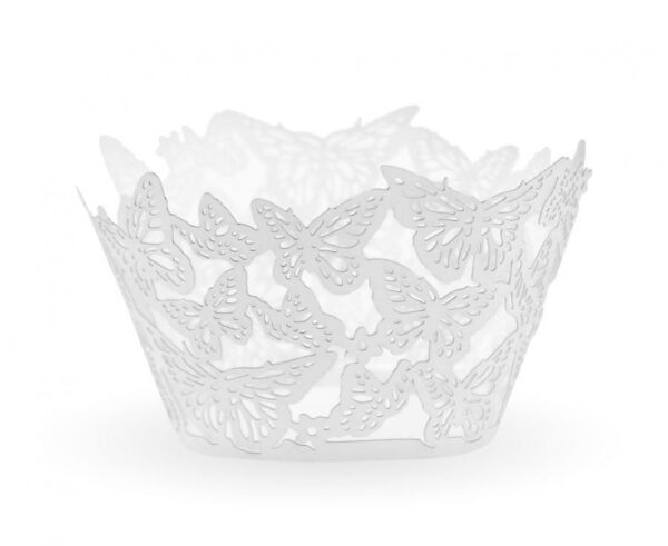 Butterfly muffinsdekoration set om 6