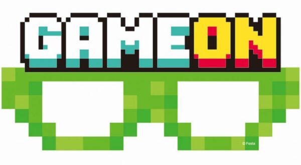 Gamer Game On leksaksmask, 6-pack