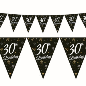 Happy Birthday B&C Happy Birthday 30 Banner Girlang 270 cm