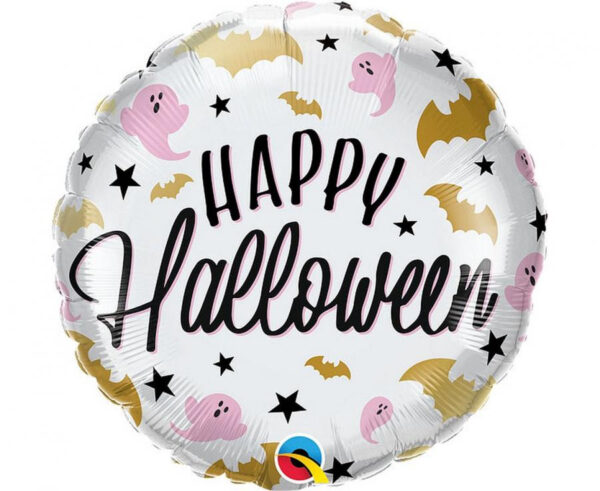 Halloween Happy Bats, Ghosts folieballong 46 cm