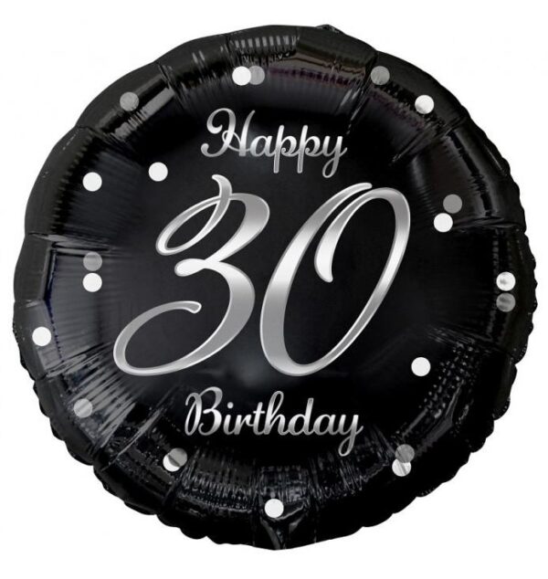 Happy Birthday 30 folieballong 36 cm
