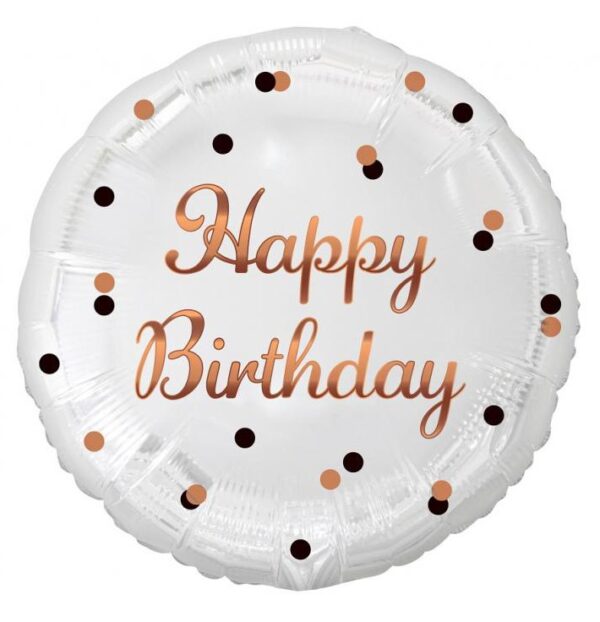 Happy Birthday B&C folieballong 36 cm