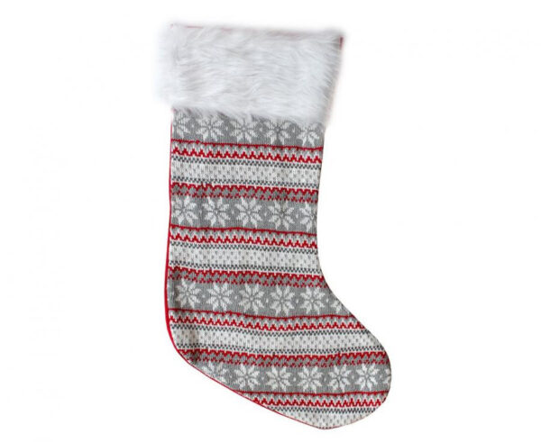 Julstrumpa Snöflingor, Boot 55,5 cm