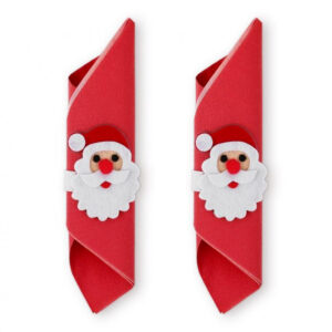 Julservettringar med jultomte, set om 2
