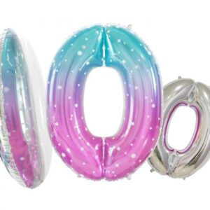 Number Space, Space 0 folieballong 78 cm