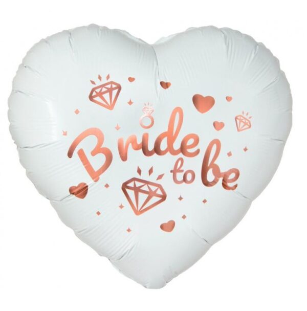 Bröllop Bride To Be Möhippa Folieballong 37 cm