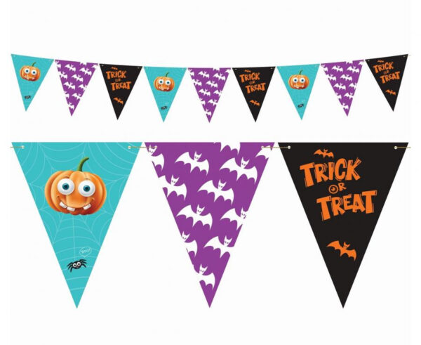 Halloween Boo vimpelgirlang 250 cm