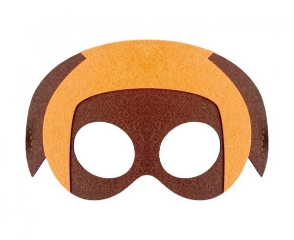 Dog Brigade Livräddare hundmask i filt 19 cm
