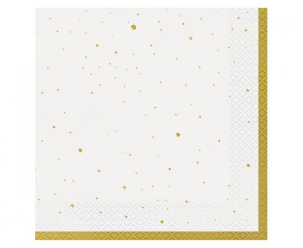 Colour Gold Celebrate guldservetter 20-pack 33x33 cm