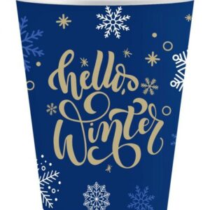 Christmas Hello Winter pappersmuggar 6-pack 250 ml