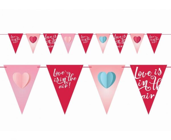 Love is in the air-vimpel 270 cm