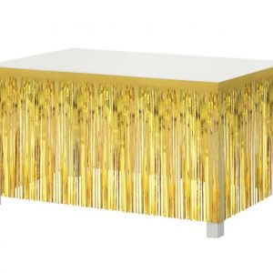 Party B&C Gold, guldborddekoration 300 cm