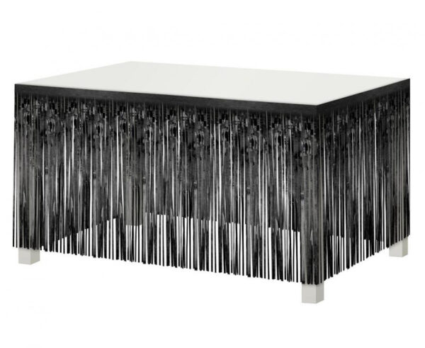 Party B&C Black svart bordsdekoration 300 cm