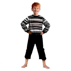 Halloween Gothic Brother-dräkt 130/140 cm